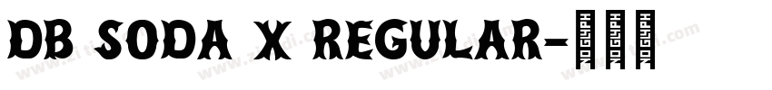 DB Soda X Regular字体转换